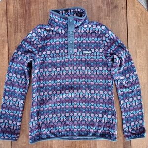 Patagonia womens micro d snap-t pullover fleece small s